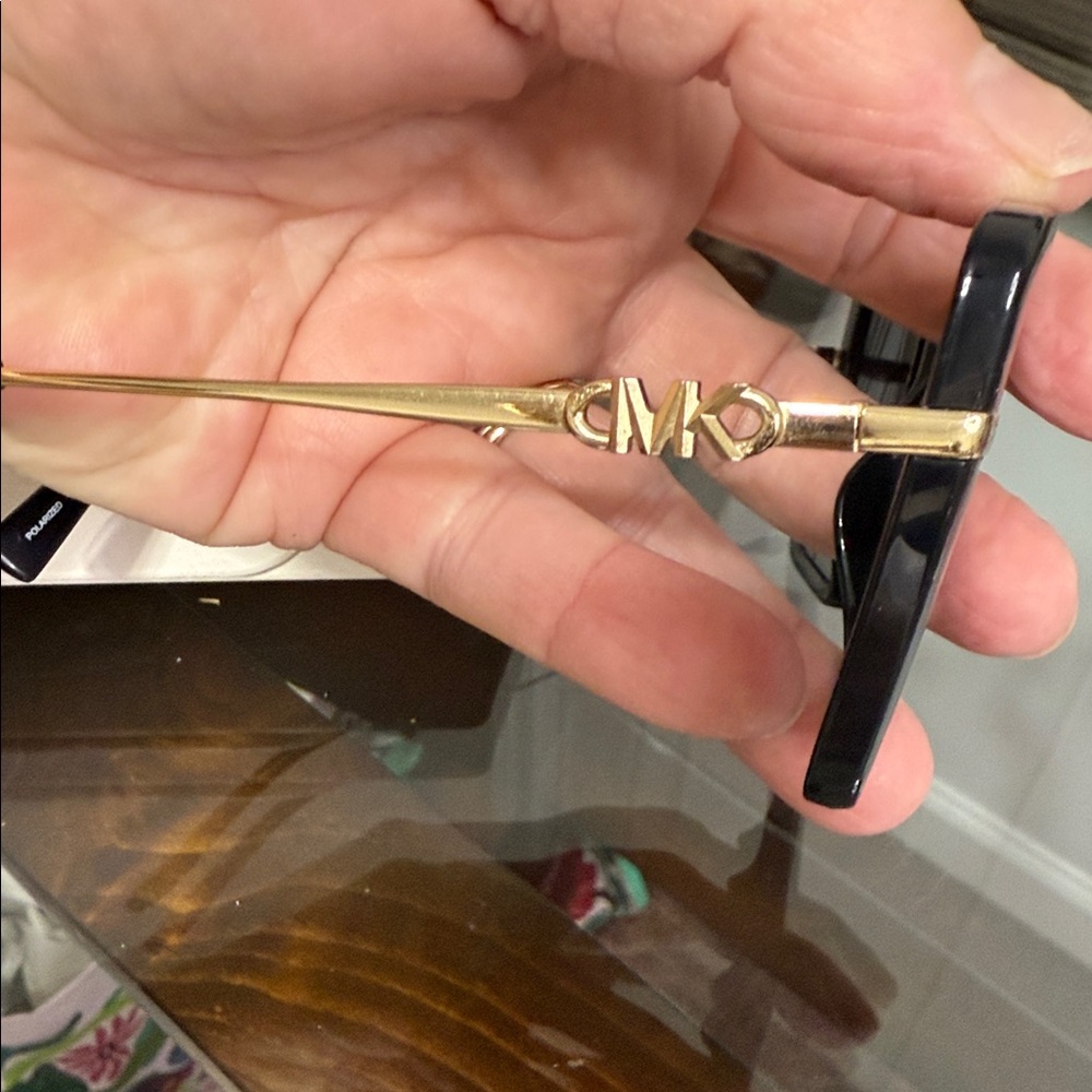 Michael Kors Black Square Sunglasses - Picture 3 of 5